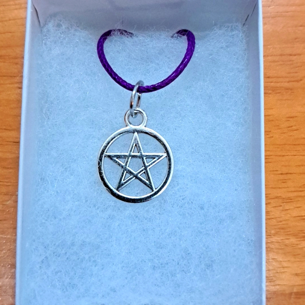 Silver Pentagram Necklace